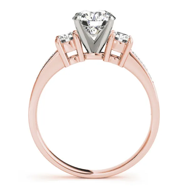 Engagement Rings 3 Stone Round - TN82852
