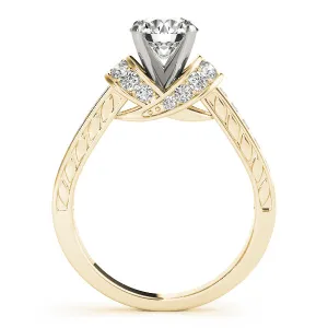 Engagement Rings Cluster Sides - TN50400-E