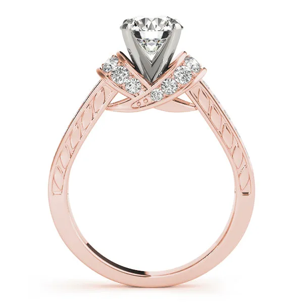 Engagement Rings Cluster Sides - TN50400-E