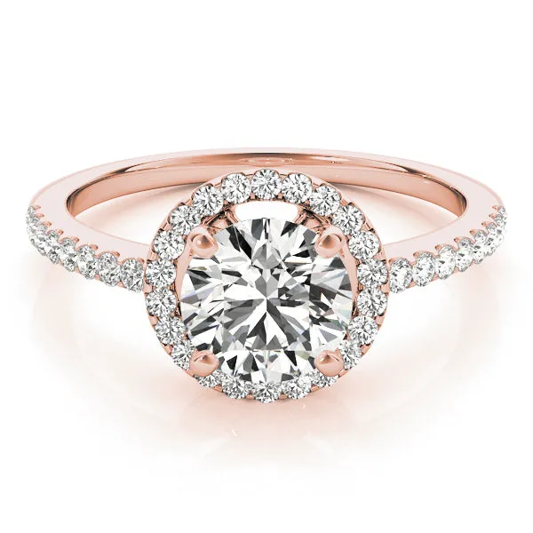 Engagement Rings Halo Round - TN84321