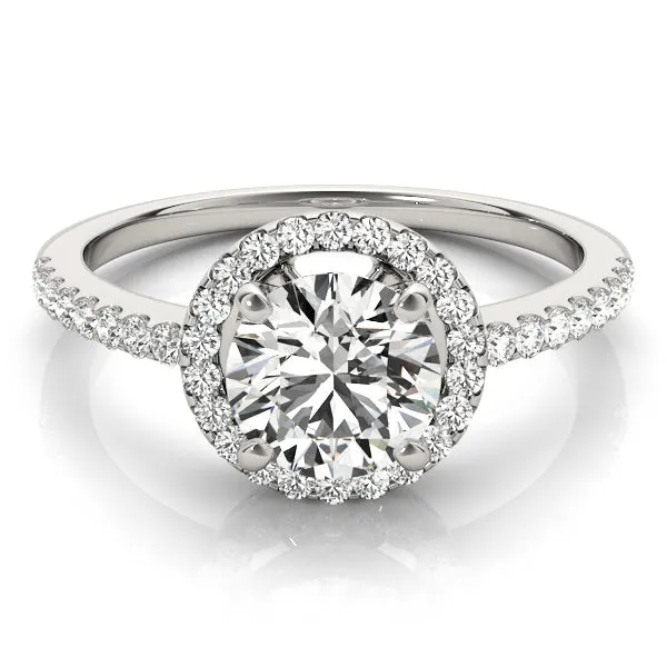 Engagement Rings Halo Round - TN84321