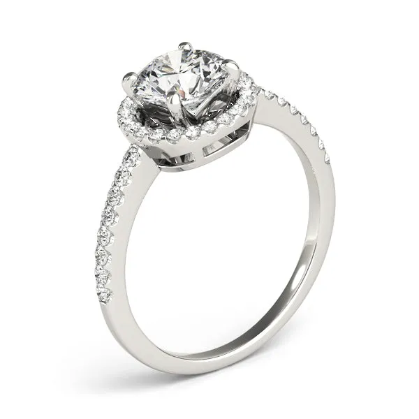Engagement Rings Halo Round - TN84321