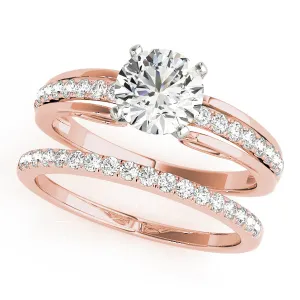 Engagement Rings Single Row Prong Set - TN50666-E