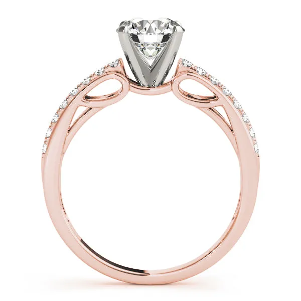 Engagement Rings Single Row Prong Set - TN50666-E
