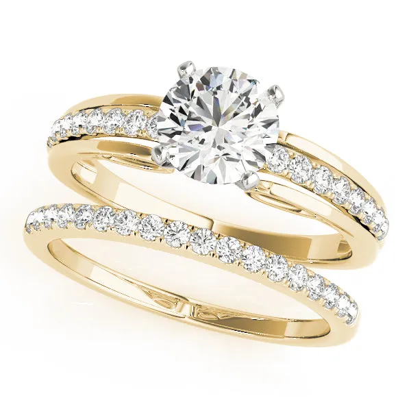 Engagement Rings Single Row Prong Set - TN50666-E