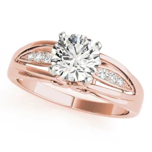 Engagement Rings Single Row Prong Set - TN50801-E