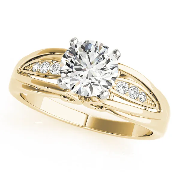 Engagement Rings Single Row Prong Set - TN50801-E