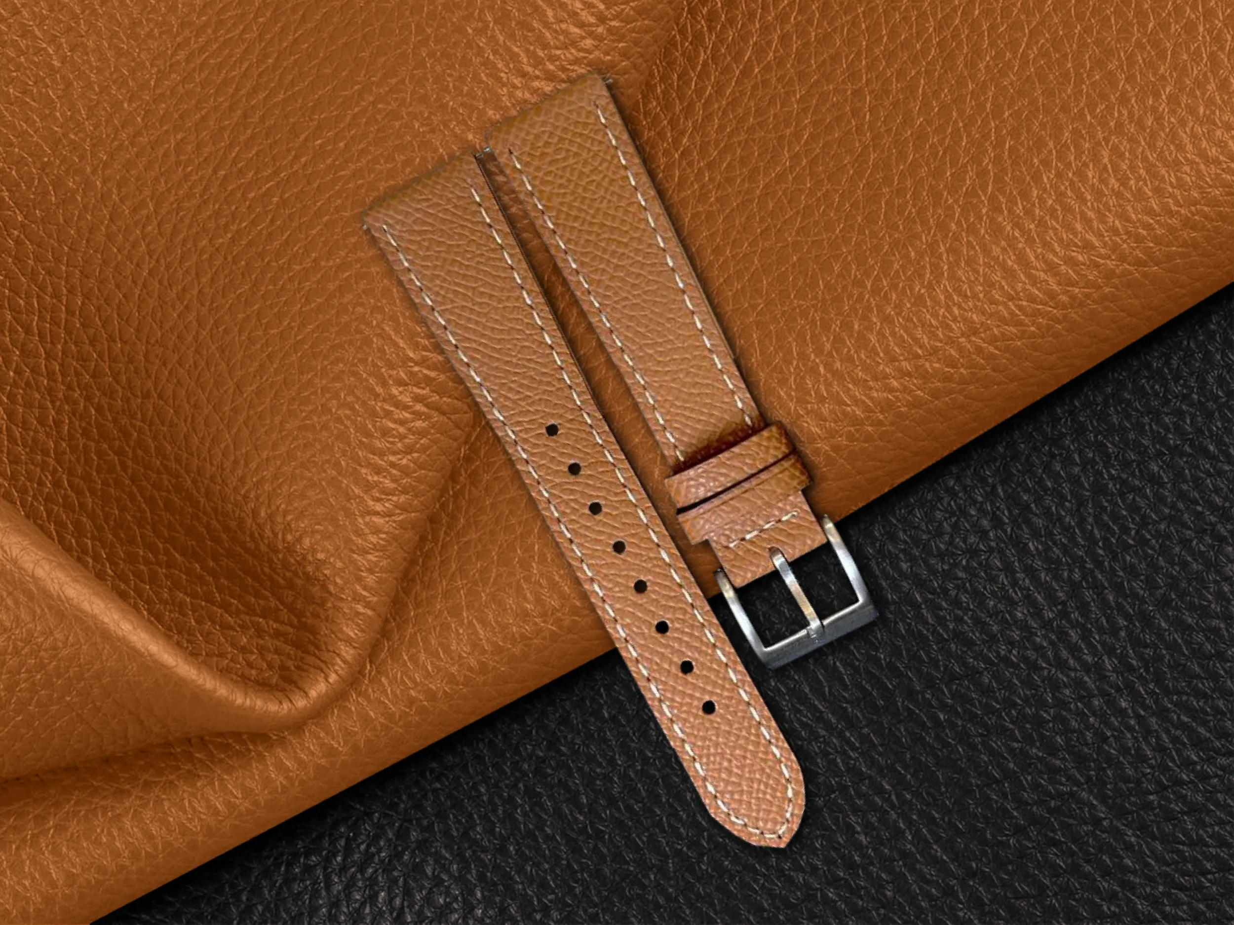 Epsom Leather - Camel