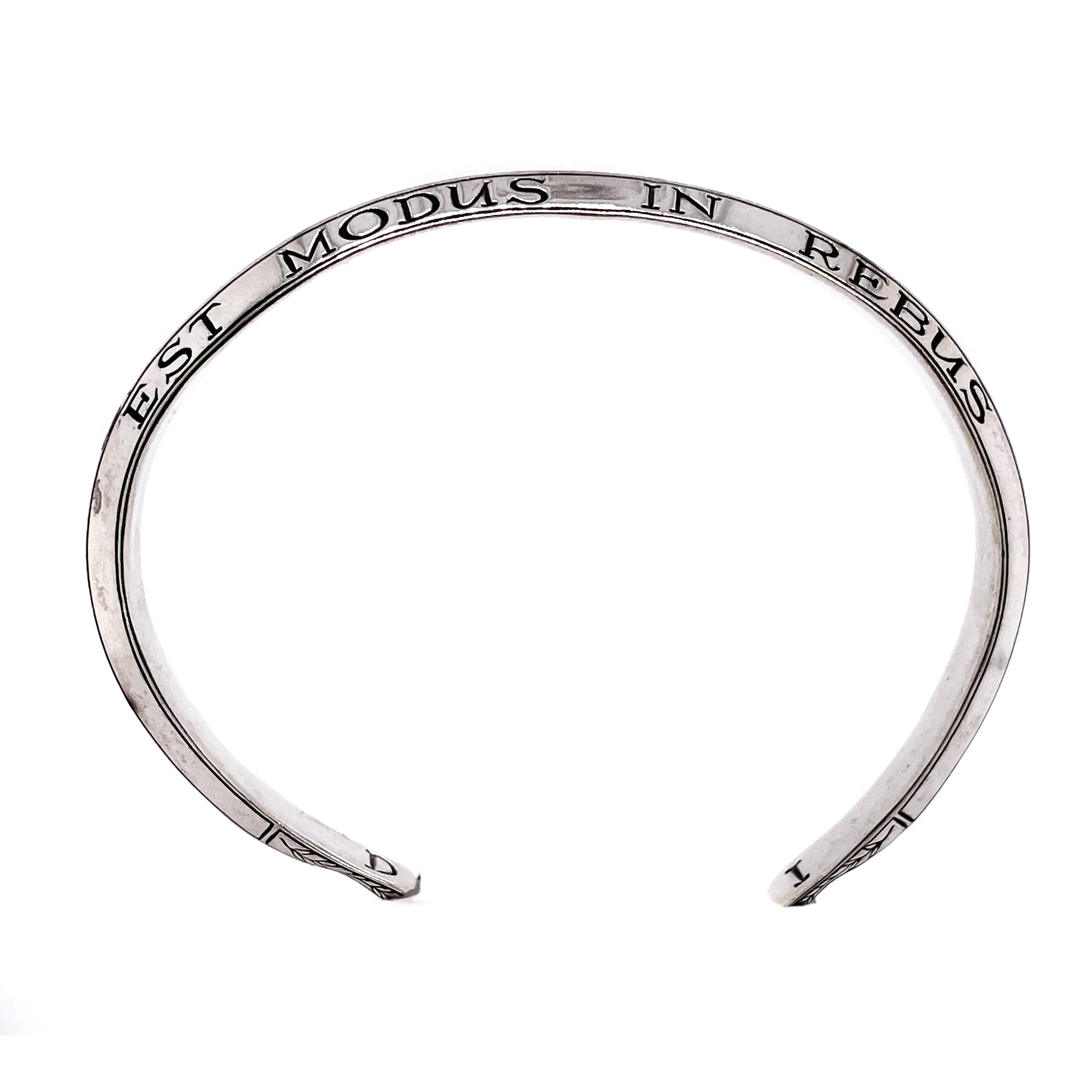 Est Modus Cuff Bracelet