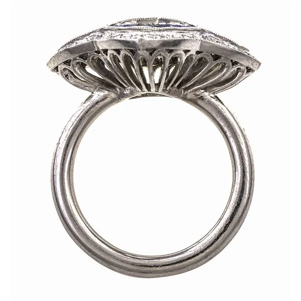 Estate Engagement Ring, Pear Shaped Diamond 1.52ct.