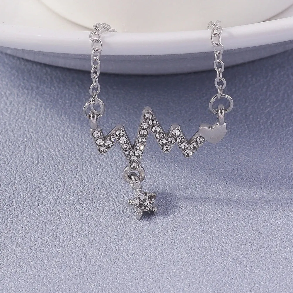 Fashion Cross Necklace for Women Men Gold Silver Color Dazzling Crystal Jesus Crucifix Necklace Christian Jewelry Wholesale