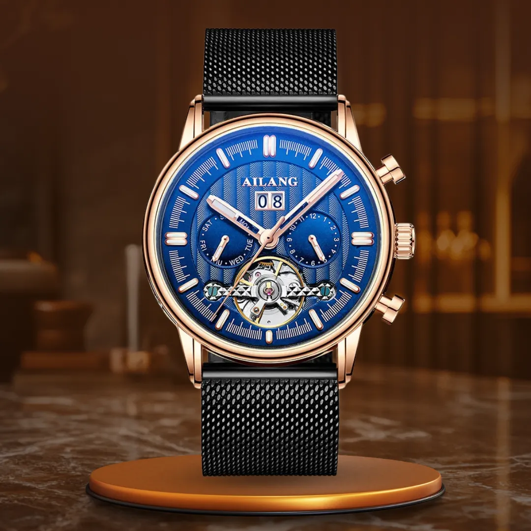 Fashionable Waterproof Tourbillon Watch