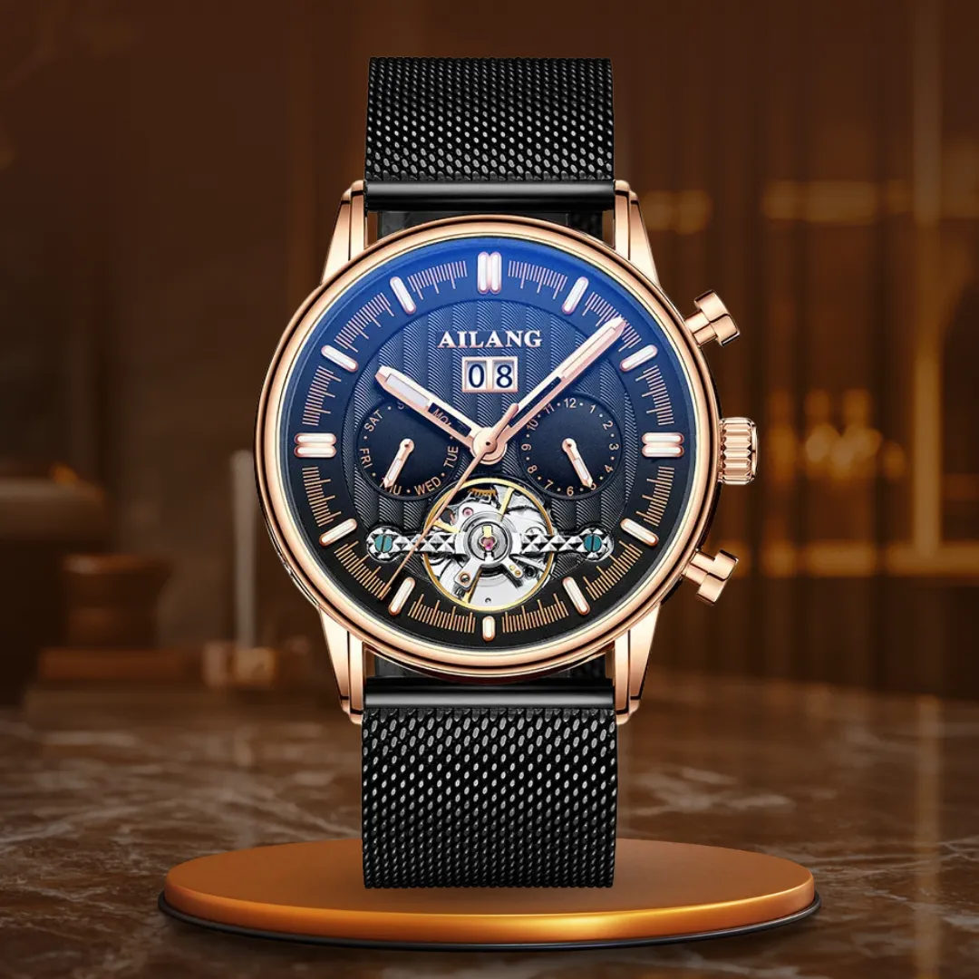 Fashionable Waterproof Tourbillon Watch