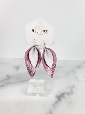 FEBRUARY 2024 Stacked Petal Earrings {Pre-Order:  Ships First Week of FEBRUARY/Please Order Separately/Orders Are NOT Split Up!}