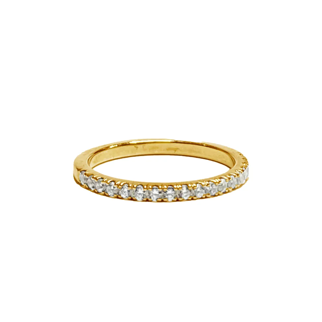 Flair Half Eternity Band With Lab Grown Diamonds