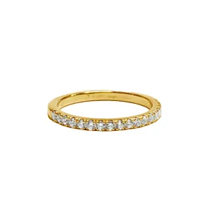 Flair Half Eternity Band With Lab Grown Diamonds