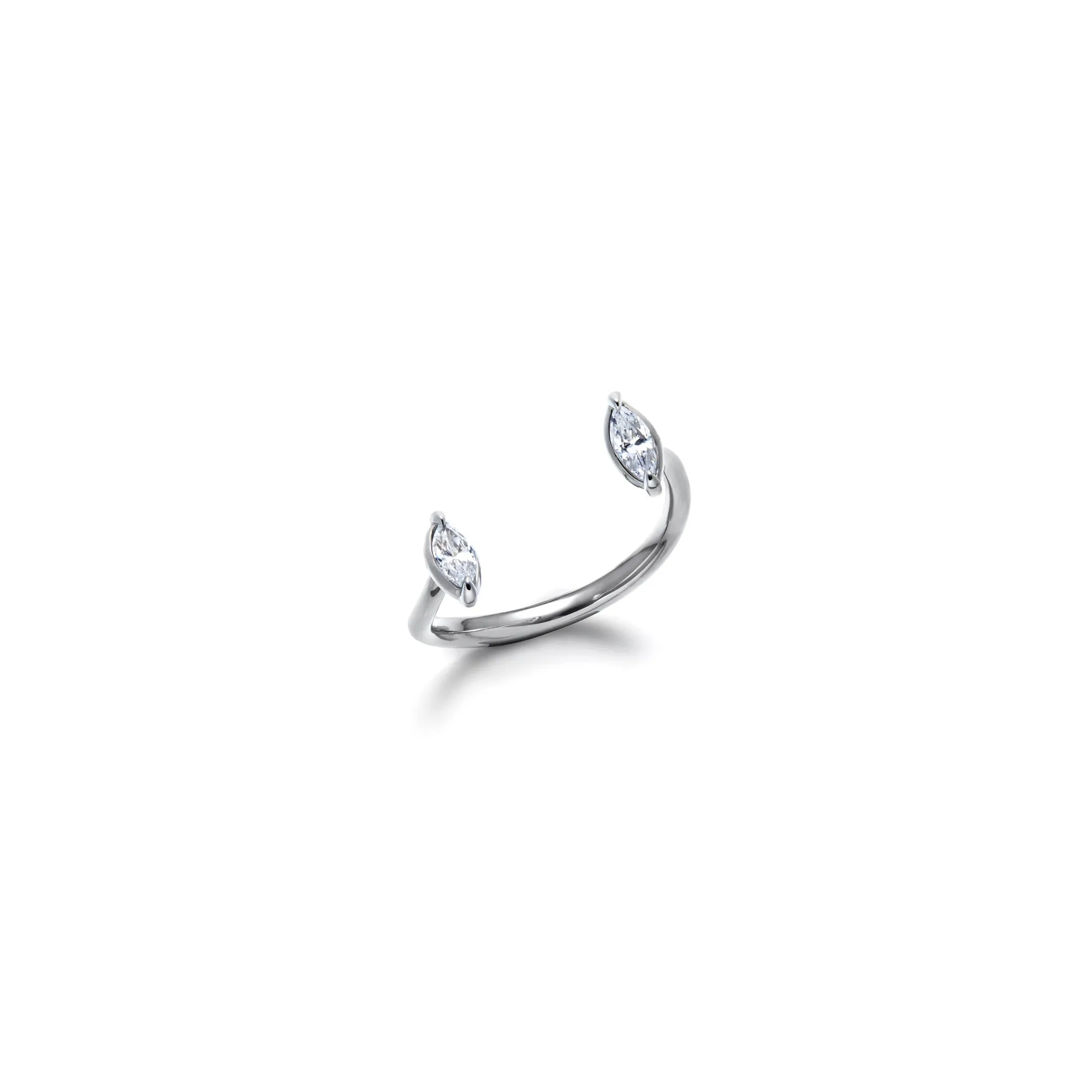 Floating Cuffs (marquise-shaped diamonds)
