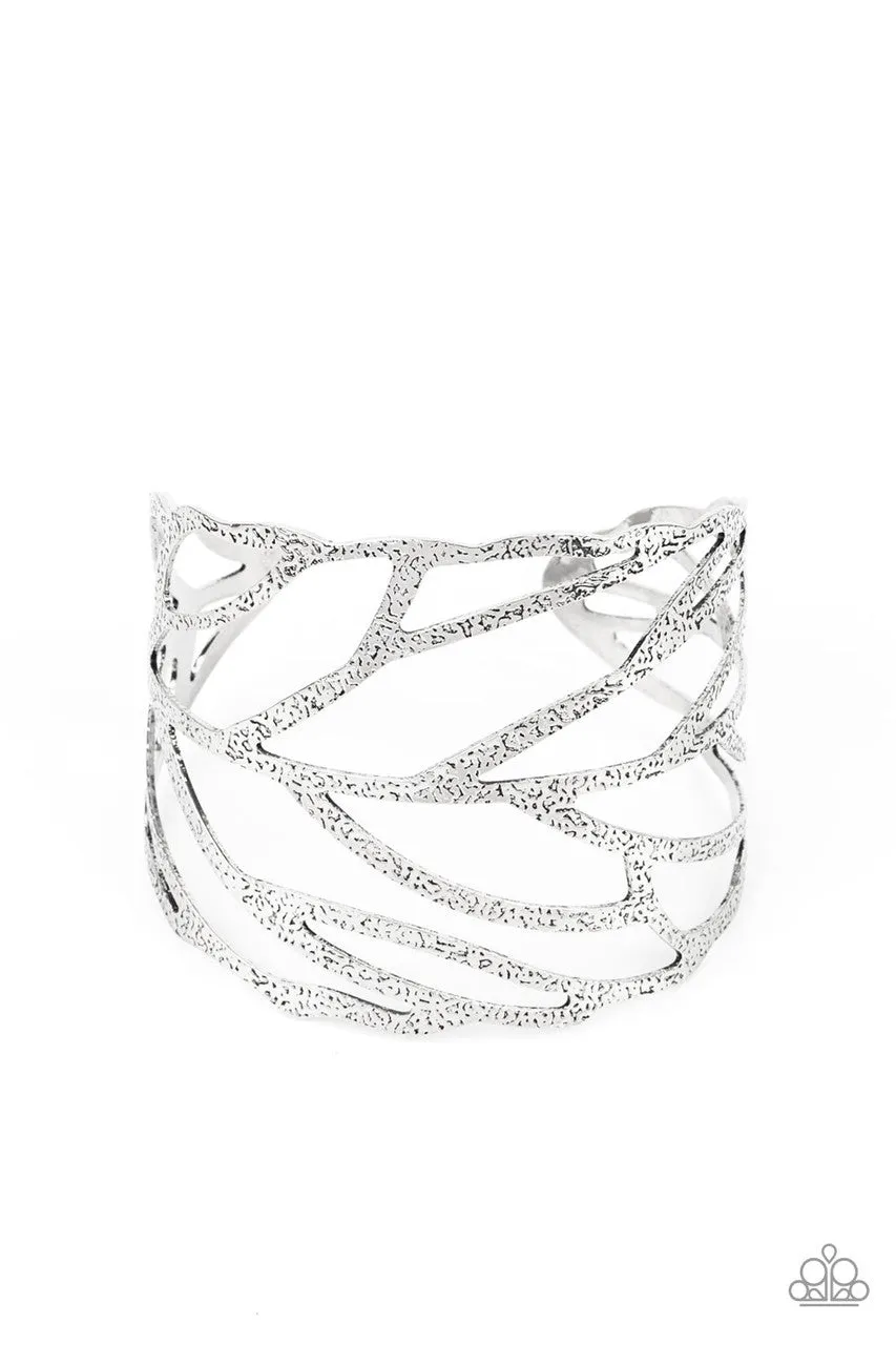 FLOCK, Stock, & Barrel Silver Paparazzi Bracelet