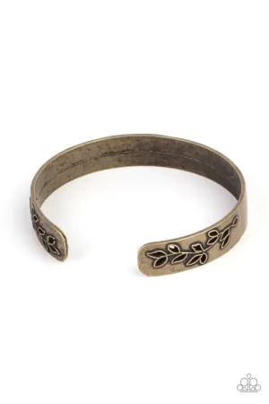 Frond Fable Brass Paparazzi Bracelet