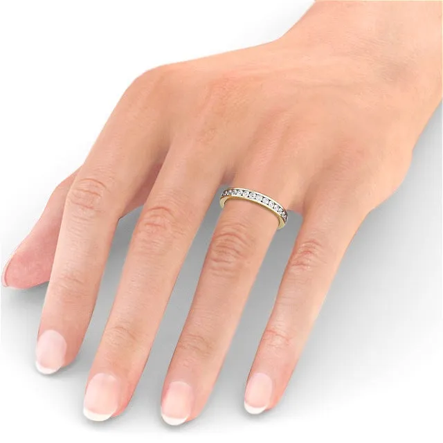 Full Eternity Ring, Round Cut Classic Design