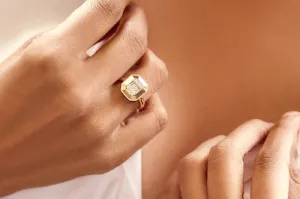 Gatsby Emerald Cut Ring