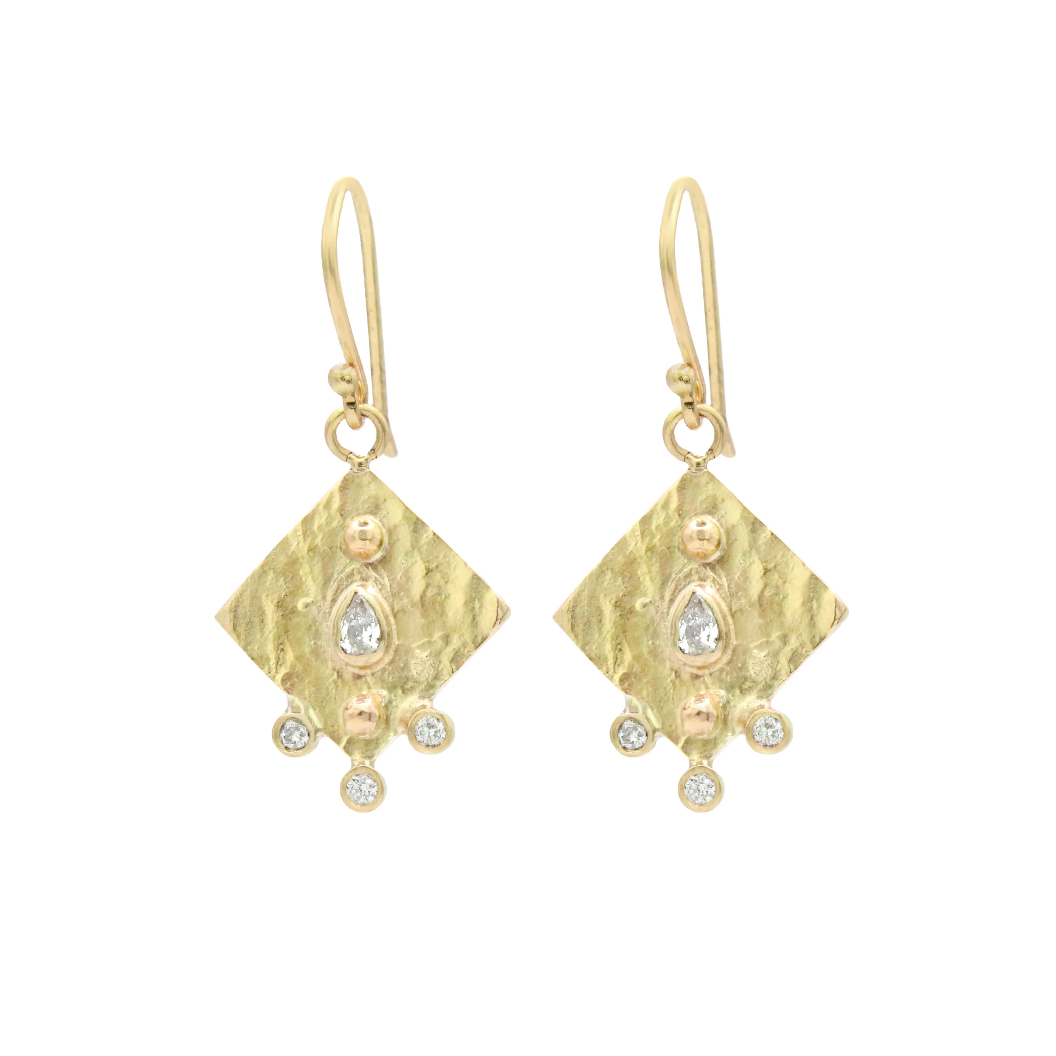 Gilded Earrings