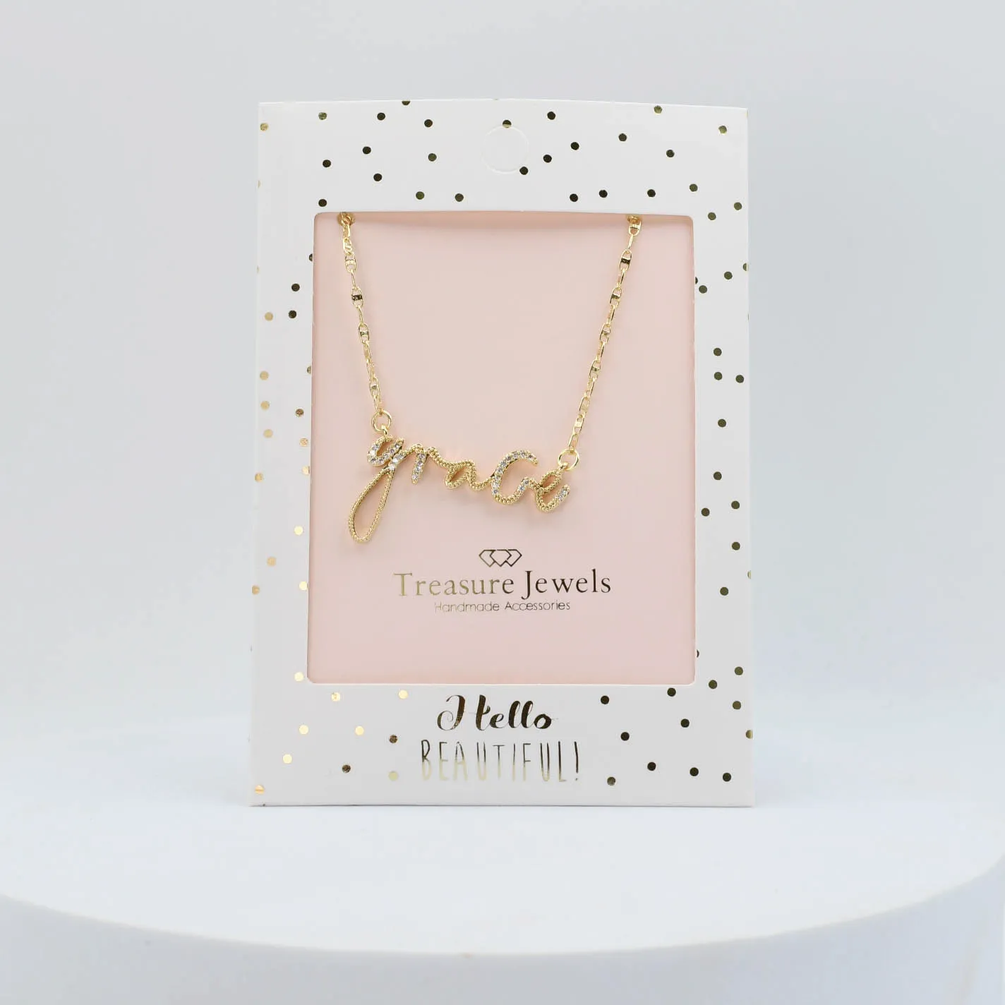 Grace Gold Necklace I-42