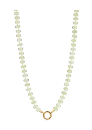 Green Carabiner Necklace