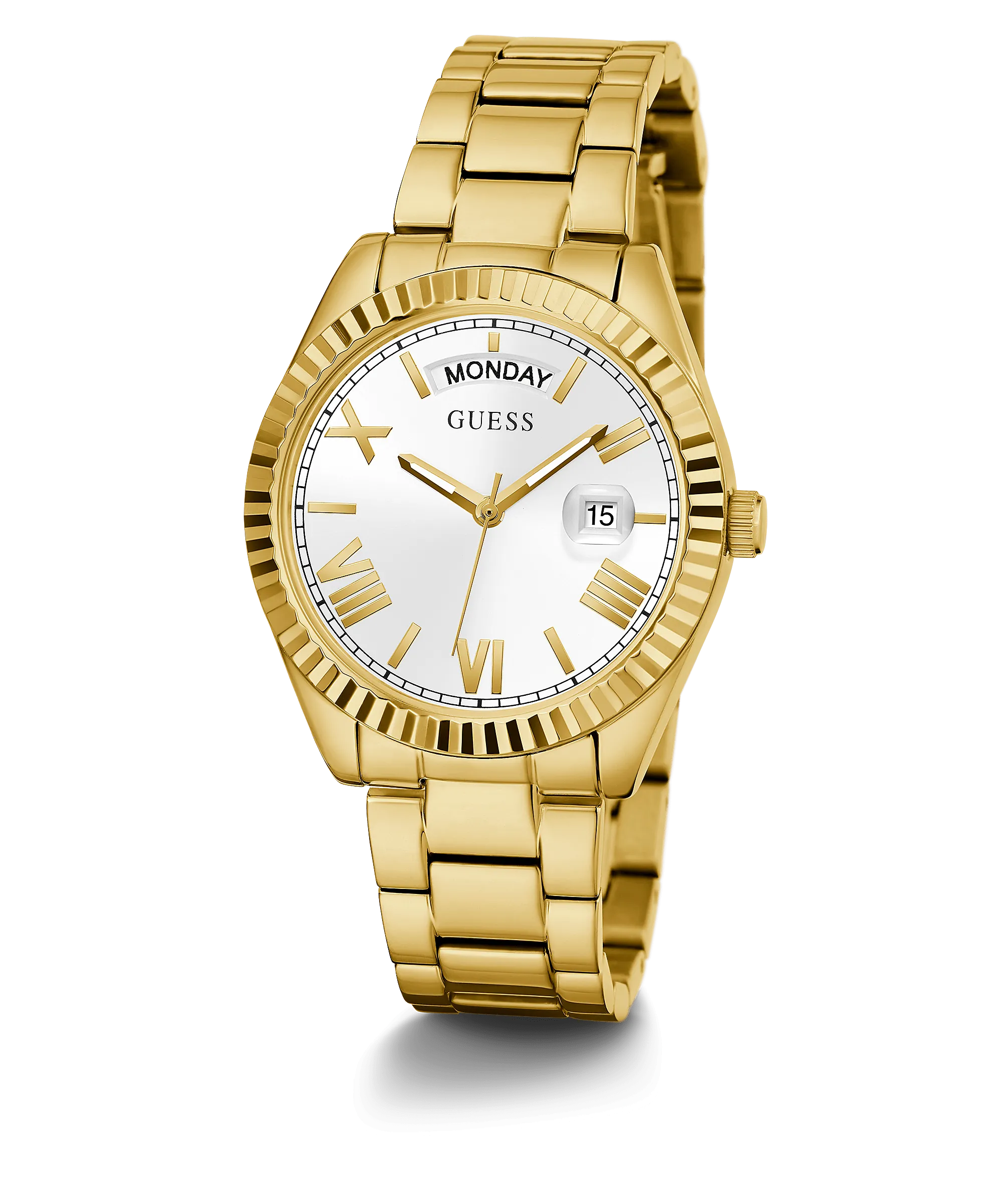 Guess Luna Gold White Dial Women's Watch GW0308L2