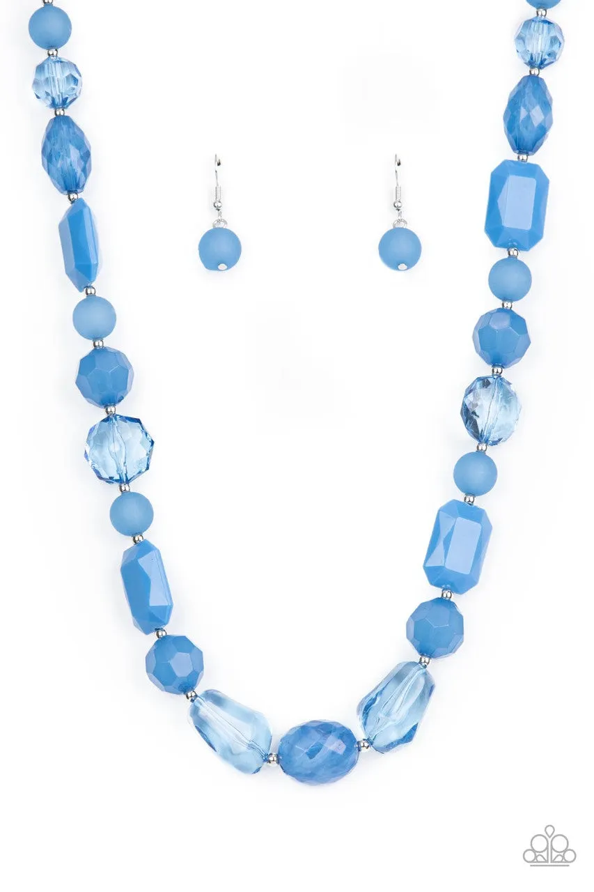 Here Today, GONDOLA Tomorrow Blue Paparazzi Necklace