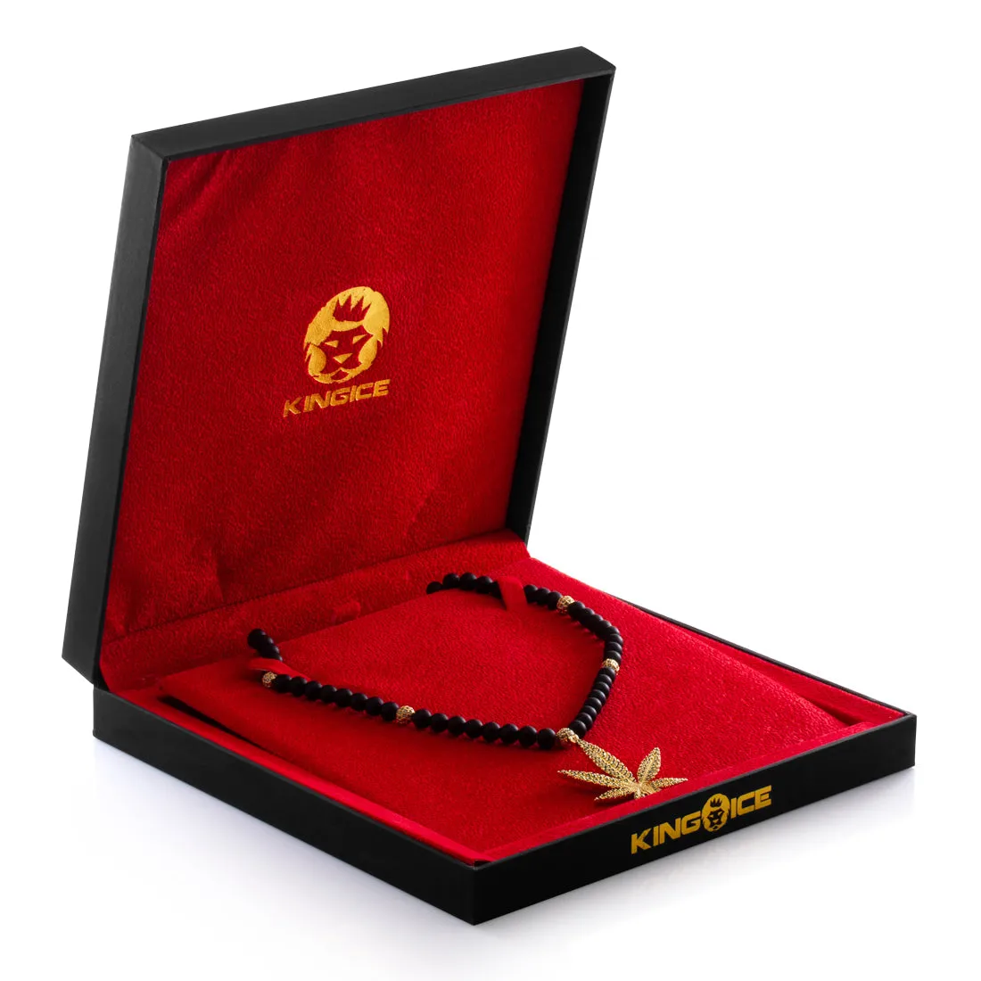 High Rise Cannabis Leaf Necklace