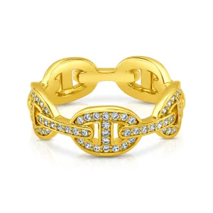 HORSEBIT BLISS RING, GOLD