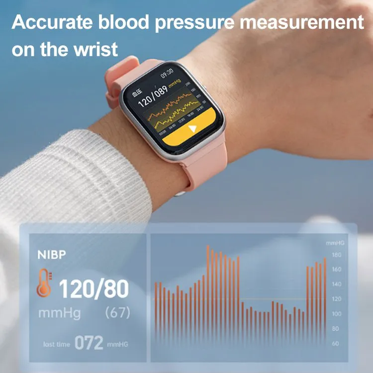 Hot Sale - Blood Glucose Smart Watch II Heart Rate Blood Pressure Health Watches