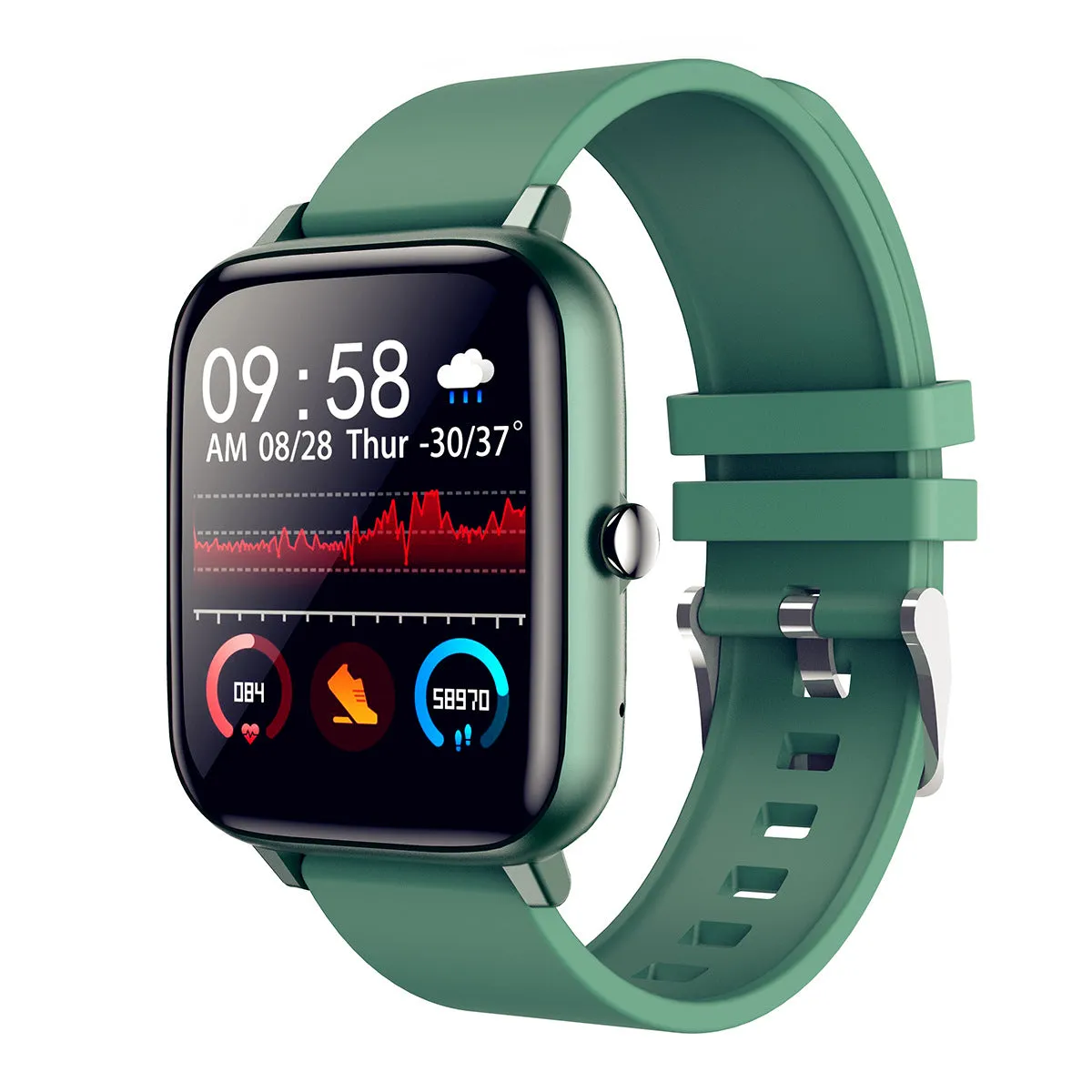 Hot Sale - Blood Glucose Smart Watch II Heart Rate Blood Pressure Health Watches