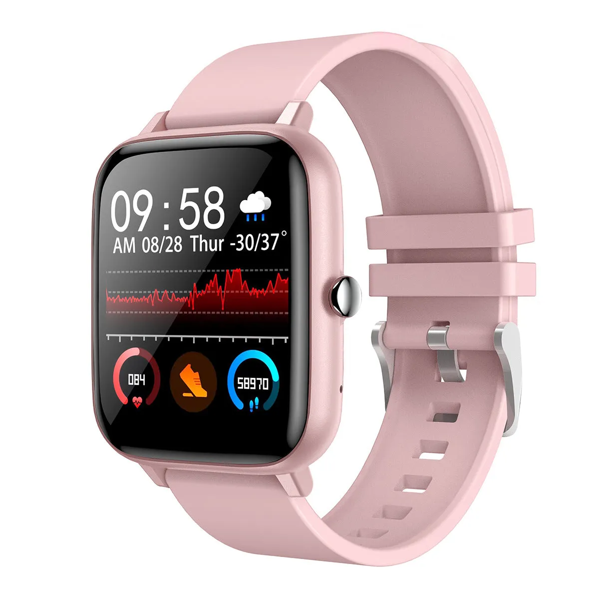 Hot Sale - Blood Glucose Smart Watch II Heart Rate Blood Pressure Health Watches