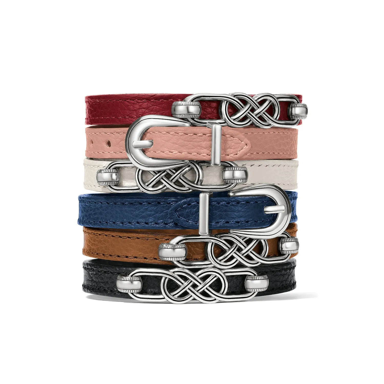 Interlok Braid Leather Bracelet - JF011D
