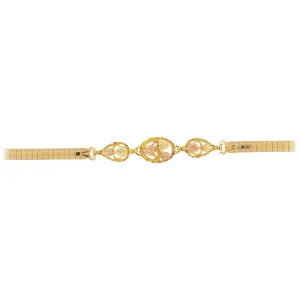 Intricate Foliage - Black Hills Gold Bracelet