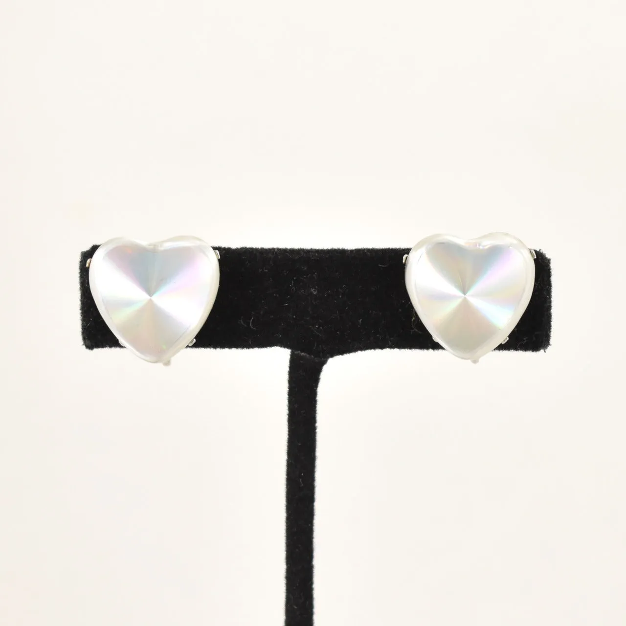 Iridescent Heart Necklace Set