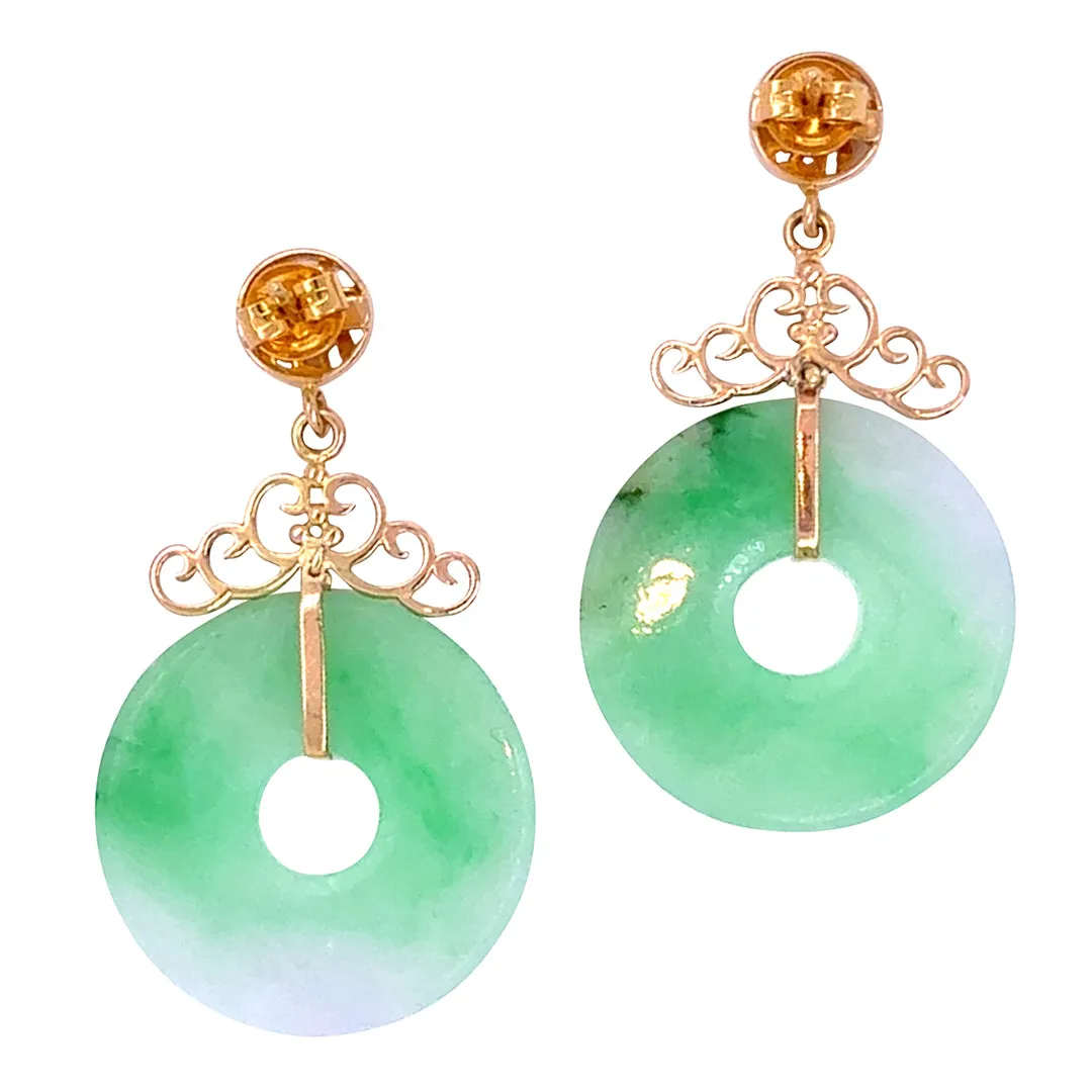 Jade Drop Earrings