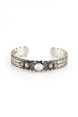 Jereme Delgarito Dry Creek Turquoise Cuff