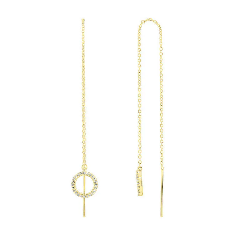 Journey Chain Diamond Earrings