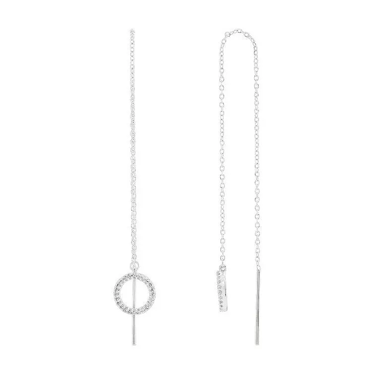 Journey Chain Diamond Earrings