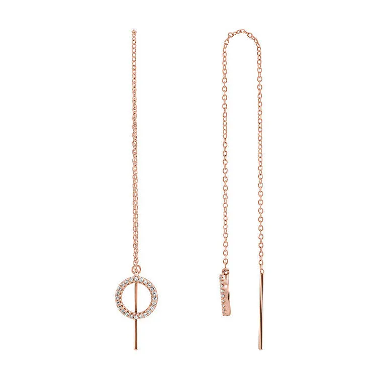Journey Chain Diamond Earrings
