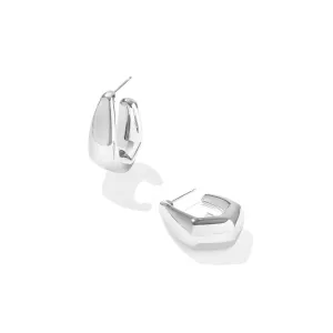 Kendra Scott | Kaia Small Hoop Earring {Silver}
