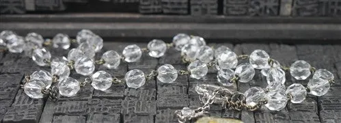 Kimme Winter Crystal Budda Necklace