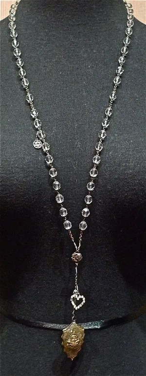 Kimme Winter Crystal Budda Necklace