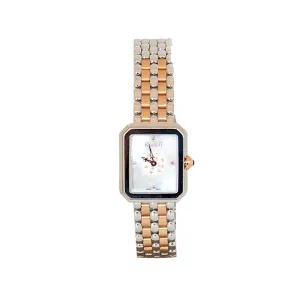 Korloff Ladies Watch Opera Collection Two Tone Steel Case And Rosegold Bracelet