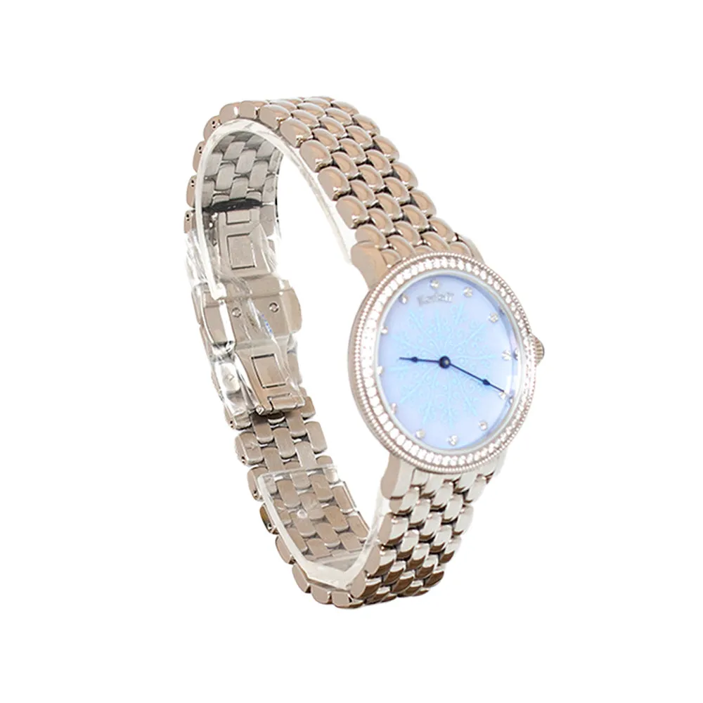 Korloff Watch With Blue Dial