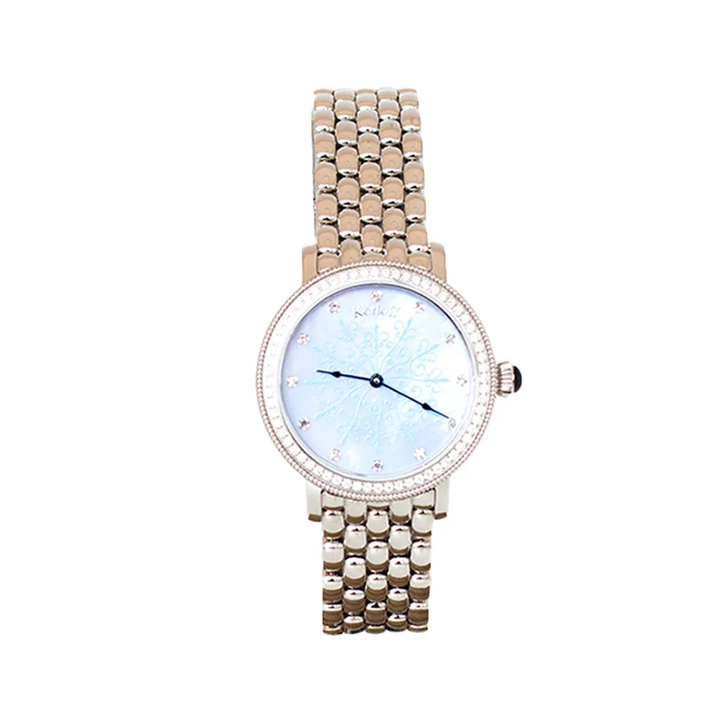 Korloff Watch With Blue Dial
