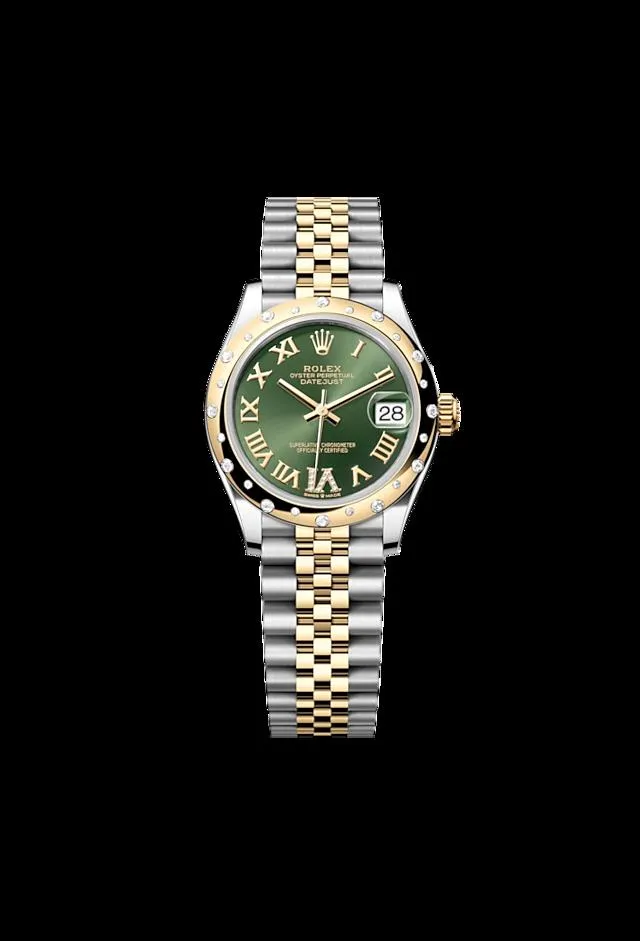 Ladies 31mm 2tone/18k Jubilee-Band Datejust-Watch